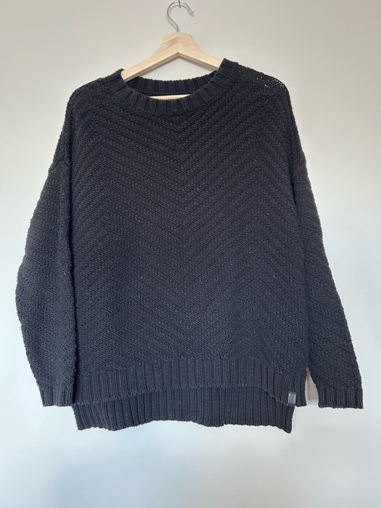 Roots Sweaters - Roots Black Women’s Textured Knit Sweater